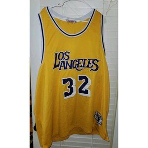 Los Angeles Lakers Magic Johnson #32 Jersey Throwback Blacktop Edition 79-80 2XL